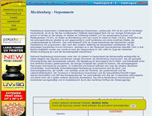 Tablet Screenshot of mecklenburg-vorpommern.stadt-gemeinde.eu